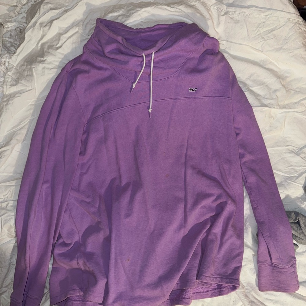 Vineyard Vines Lavender Cotton Hoodie